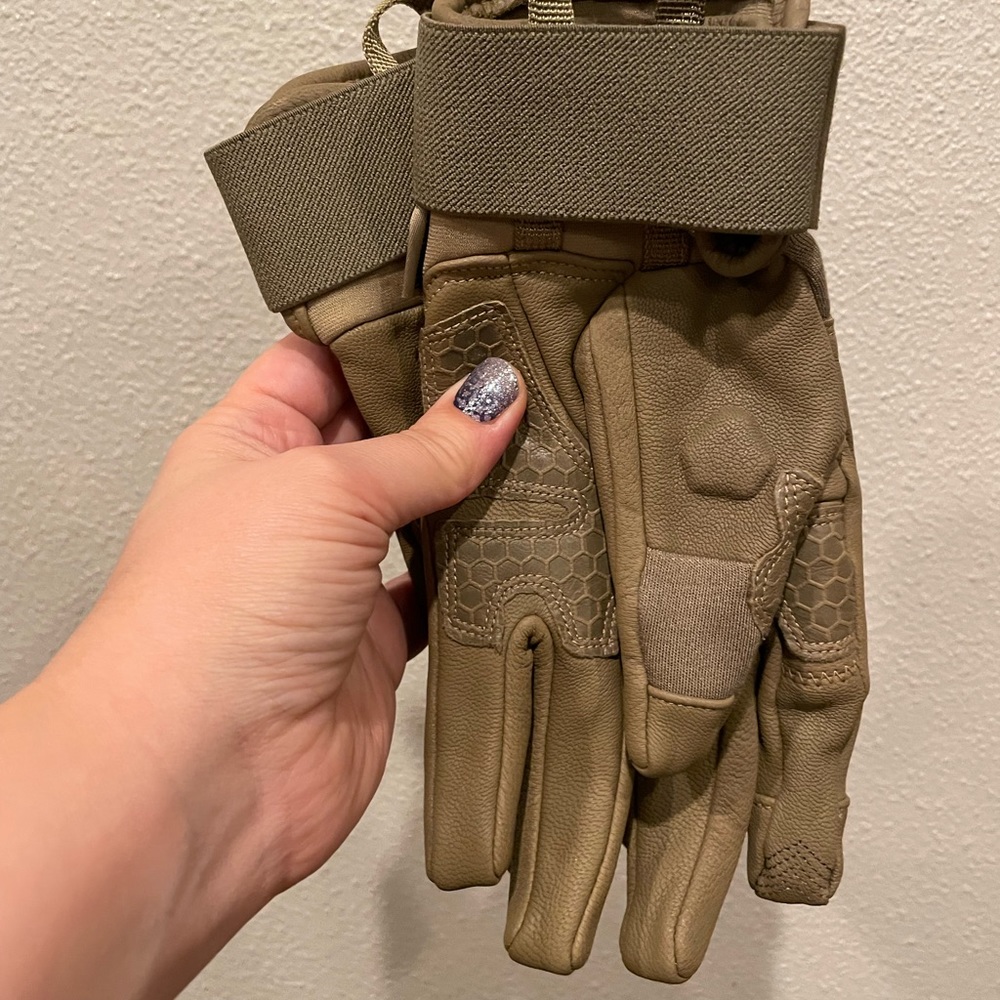 black hawk men’s tactical combat gloves size large tan desert tony gorpcore - Picture 5 of 6